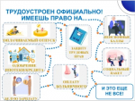 Трудоустроен официально!